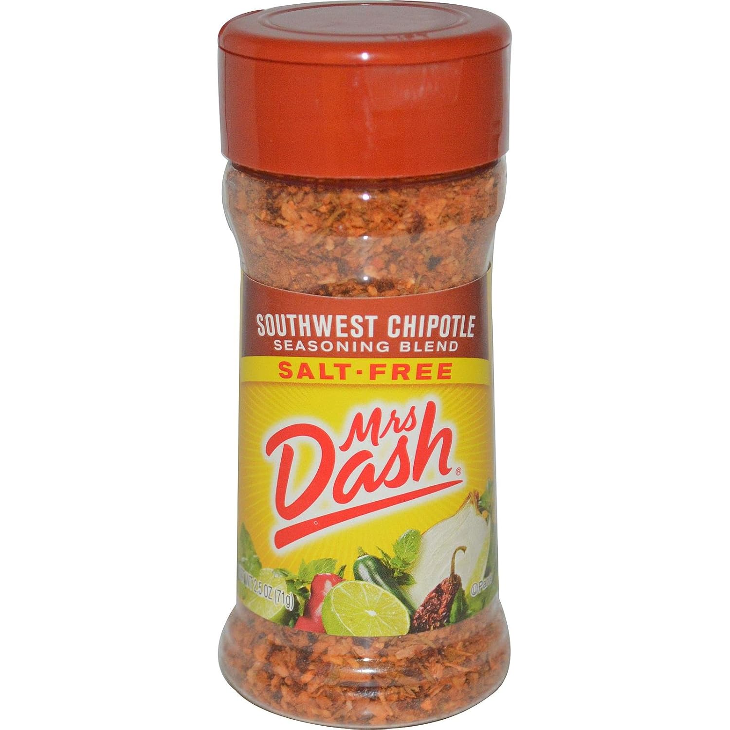 Dash Salt-Free Seasoning Blend, Southwest Chipotle, 2.5 Ounce