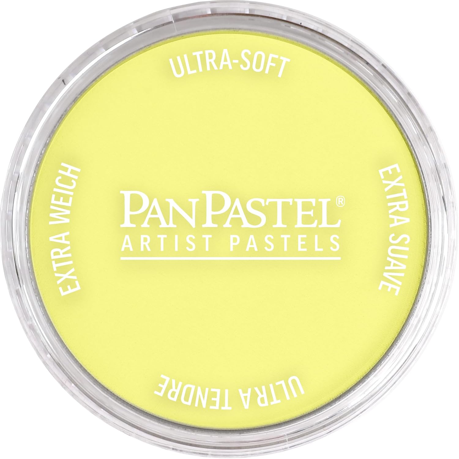 PanPastel Artist Pastels by GOLDEN, Pearlescent Yellow, 2.44” / 62mm Pan Diameter, Professional Artist Pastels, Unique Pan Format (cake-like)