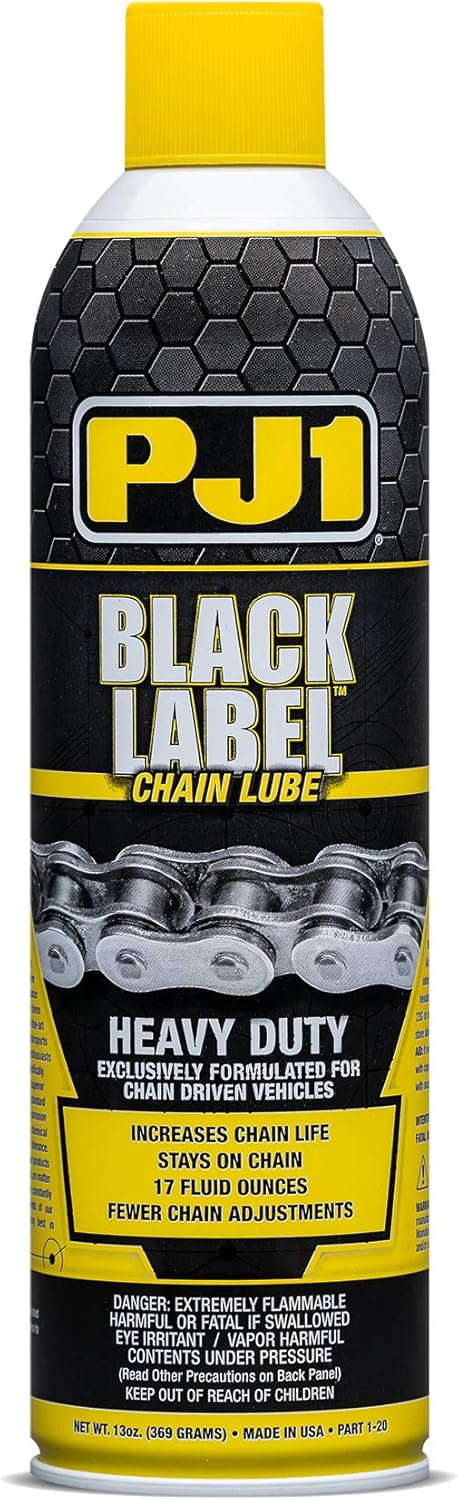 PJ1 1-20 Black Label Heavy Duty Chain Lube - 13 Ounce