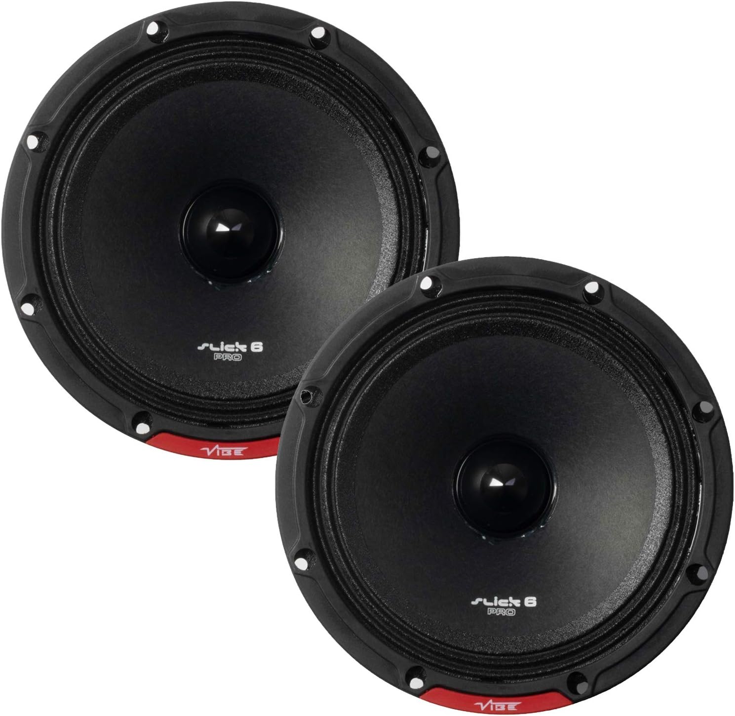 VIBE Audio "VIBE SLICK Pro Audio 6.5" Midrange Speaker - Sold in pairs without grilles