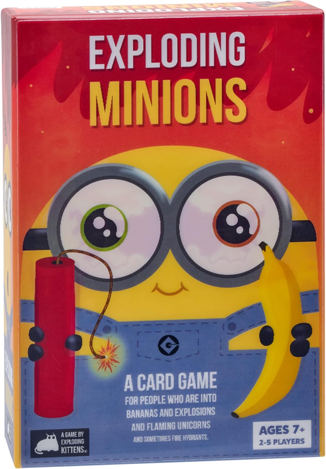 Exploding Kittens Exploding Minions by Exploding Kittens - Card Games Age 7+ for Adults Teens & Kids - Fun Family Games - A Russian Roulette Card Game