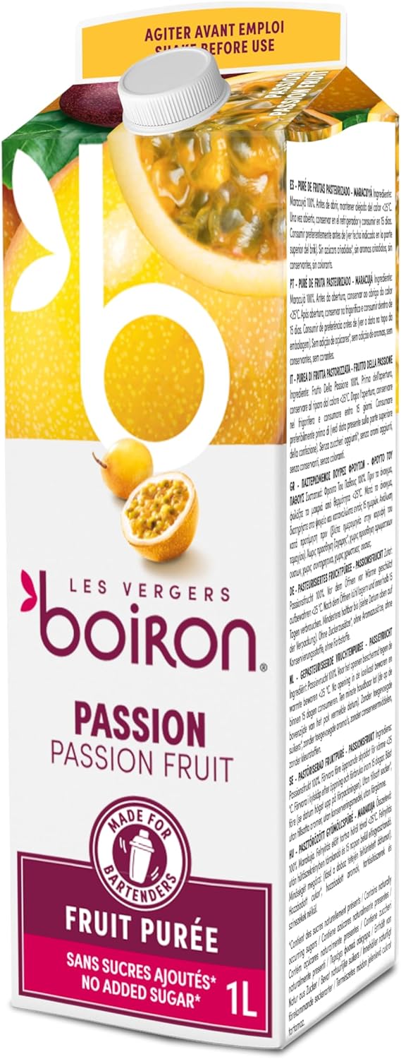 Boiron Puree 1ltr (Single, Passion Fruit)