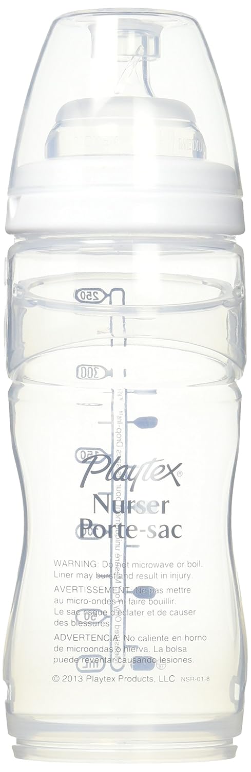 Playtex Nurser Drop-Ins Liners Premium 8-10 oz BPA-Free Bottle 1 ea (Pack of 1)