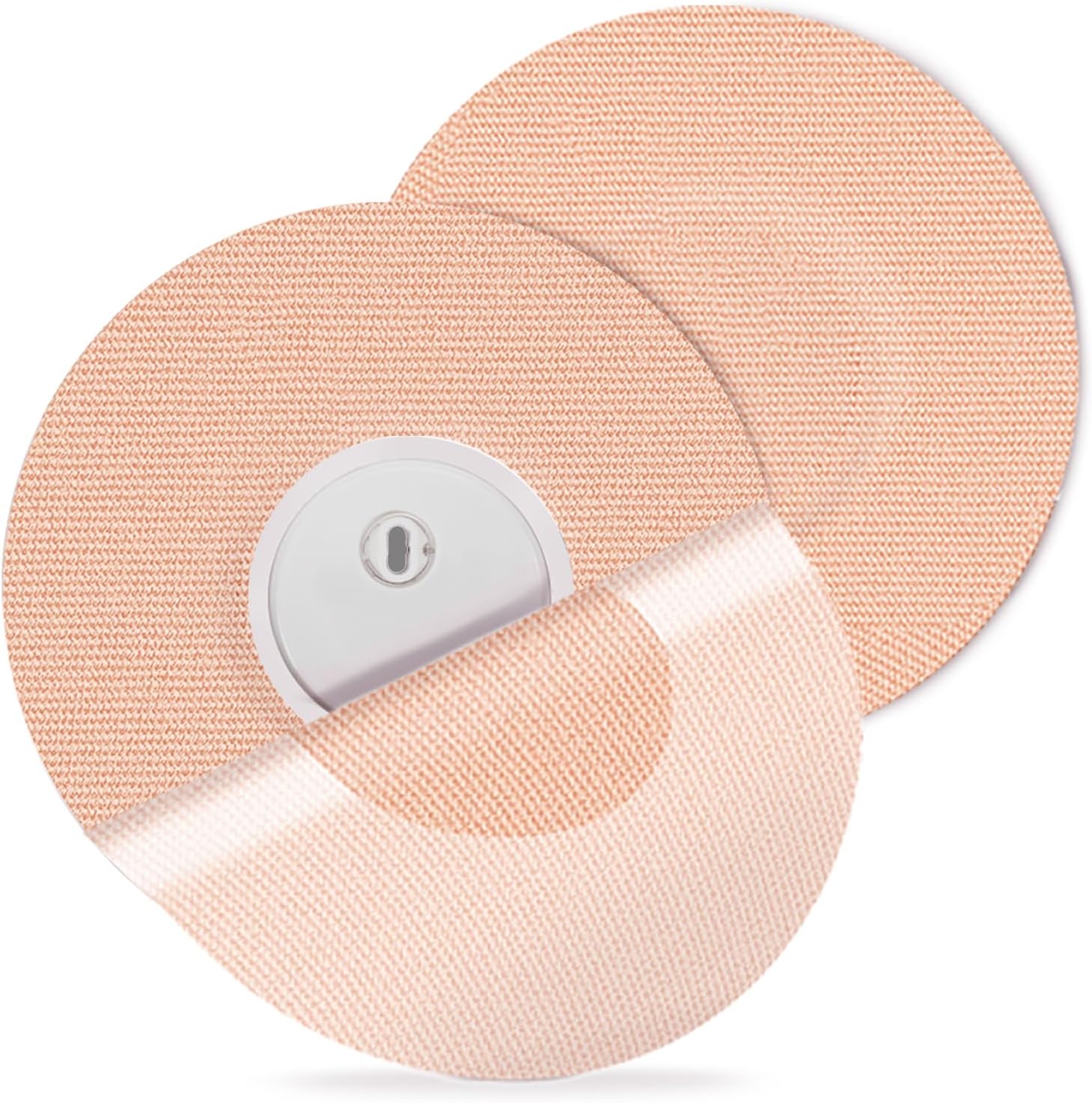 Freestyle Sensor Adhesive Bandage Patches for Libre 3 Plus Sensor Cover Waterproof, Pack of 30pcs, Beige