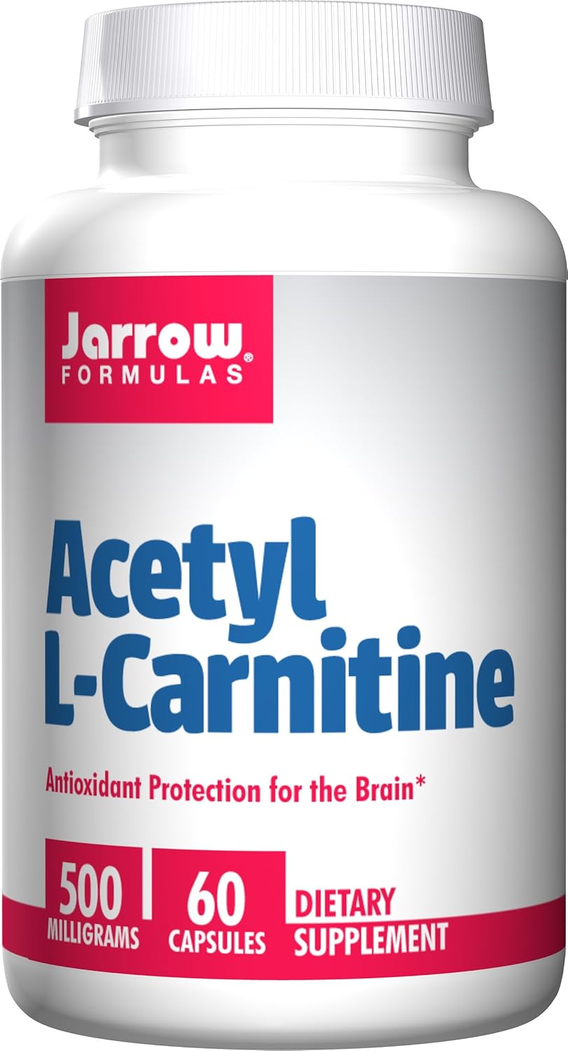 Jarrow Acetyl L-Carnitine 500mg(60 caps) ( Multi-Pack)