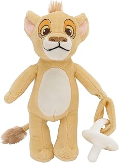 Disney Lion King Simba Tan Super Soft Plush Pacifier Buddy