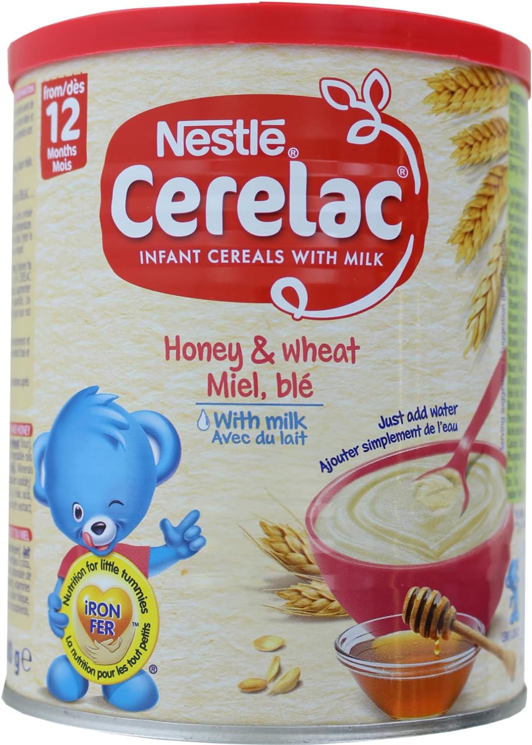 Cerelac Honey & Wheat Toddler Cereal with Milk | from 12 months+ | Toddler Cereal 1kg