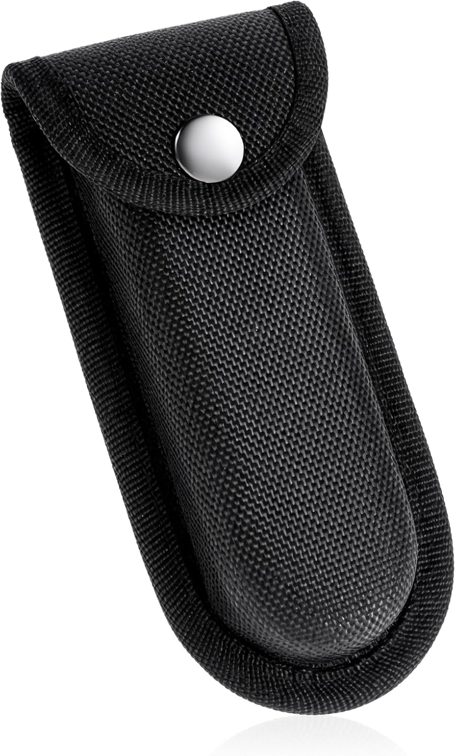 Pocket Knife Sheath, 5 Inch Nylon Knife Holder for Belt Portable Folding Knives Pouch with Snap Closure and Belt Loop for Outdoor Activities and Daily Use