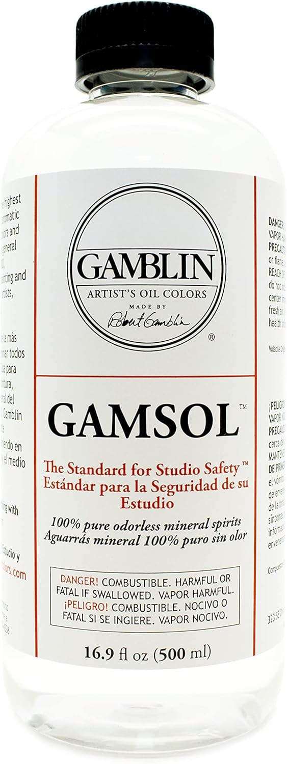 Artists' Grade Gamsol Oil Color Size: 16.9 oz