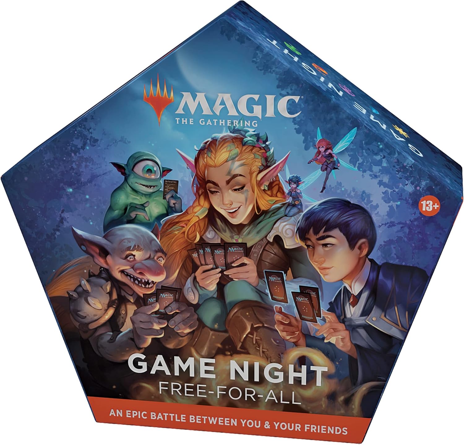 Magic The Gathering Game Night: Free for All 2022, Fantasy Card Game for 2 - 5 Players