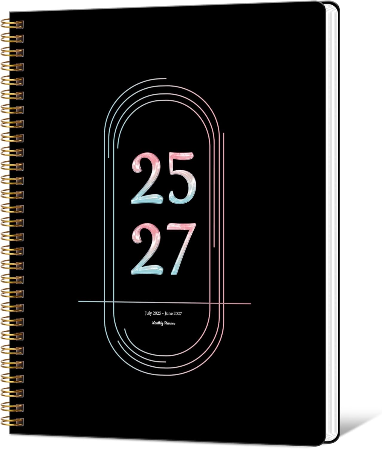 Monthly Planner 2025-2027, Simplified Monthly Calendar Planner, Organize Schedule for School, Office, Family, 7.3" *9.5", July 2025 - June 2027