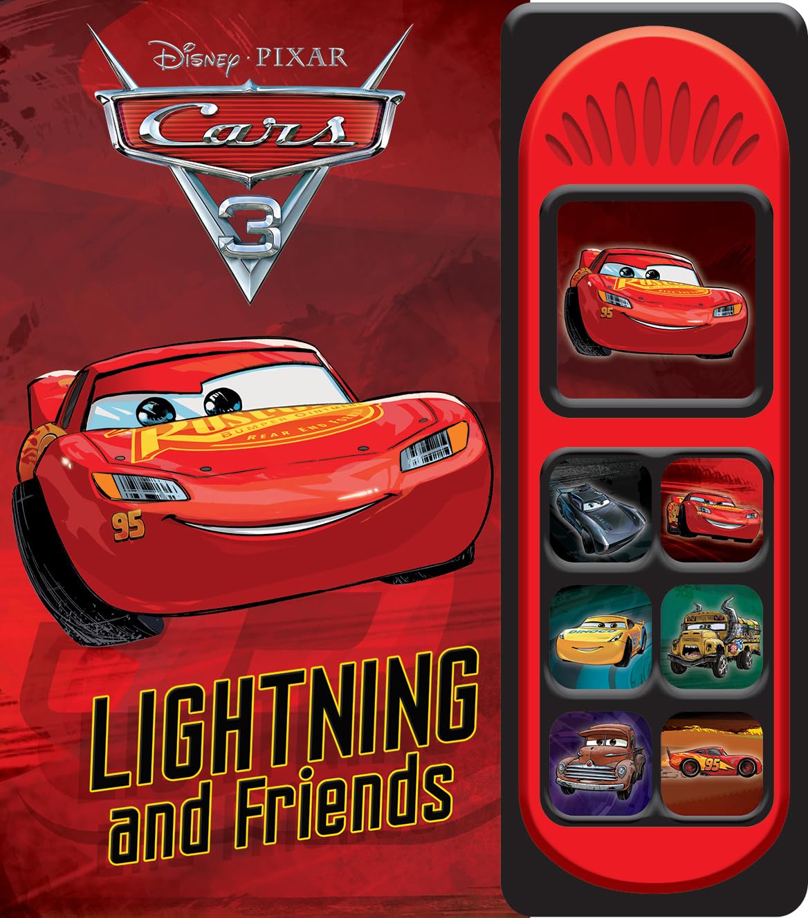 Disney Pixar Cars 3 - Lightning McQueen and Friends Little Sound Book - Play-a-Sound - PI Kids
