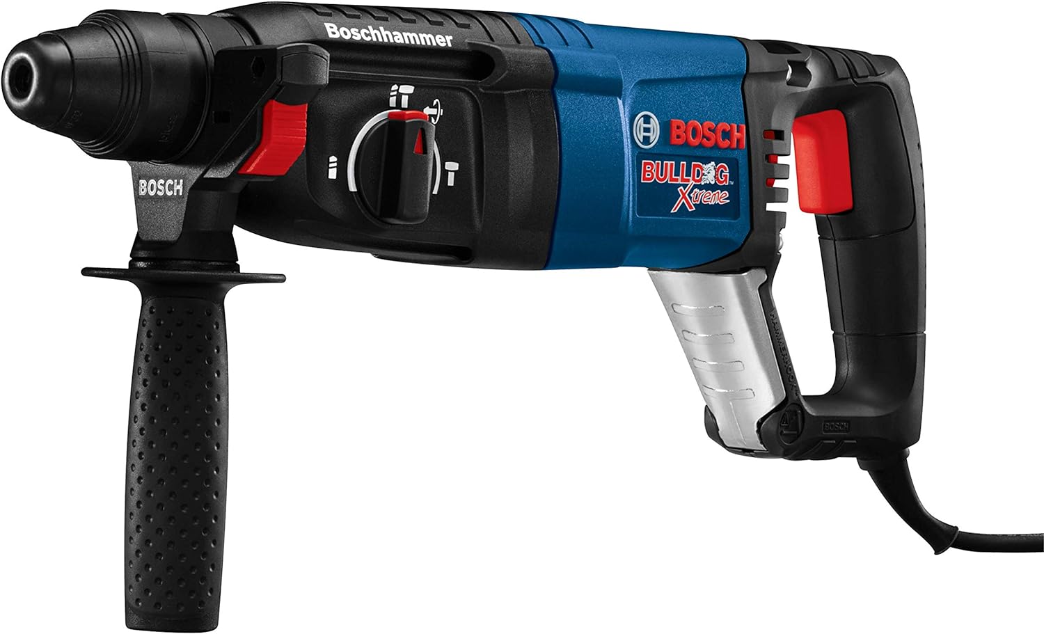BOSCH 11255VSR Bulldog Xtreme 8 Amp 1 Inch Corded Variable Speed SDS-Plus Concrete/Masonry Rotary Hammer