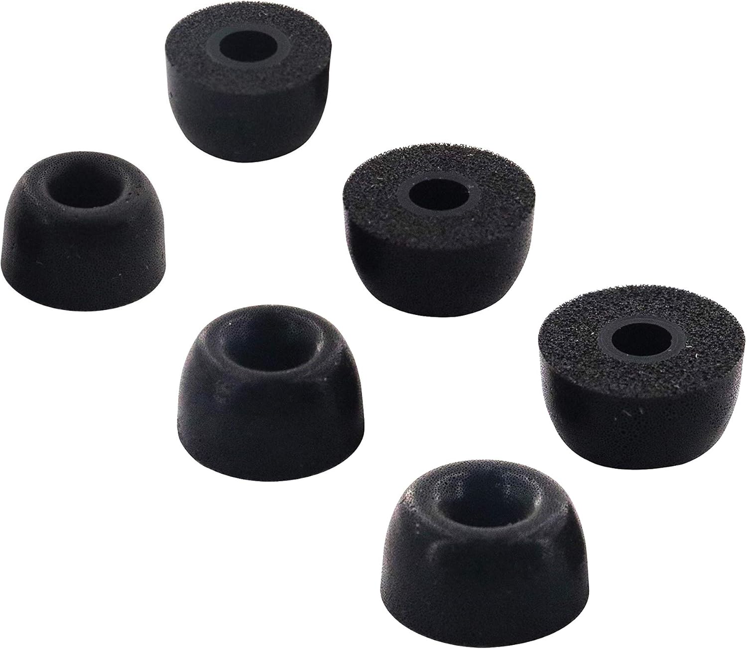 ALXCD Foam Eartips Compatible with Jabra Elite 65t Headphones, 3 Pairs Replacement Memory Foam Tips, Compatible with Jabra Elite Active 65t/ 75t/ 7 Active/ 7 Pro/Elite 3/ Elite 4 S/M/L