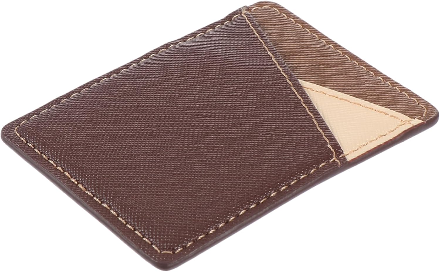 CANIGHT Smartphone Back Wallet Phone Backside Cards Holder Pu Leather Phone Sticker Stick to Wallet