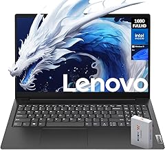 Lenovo V15 Laptop | 15.6" FHD (1920 x 1080) Display | Intel Quad-core Processor | Ethernet RJ-45 | WOWPC Recovery USB (Windows 11 Pro, 16GB RAM | 1TB SSD)