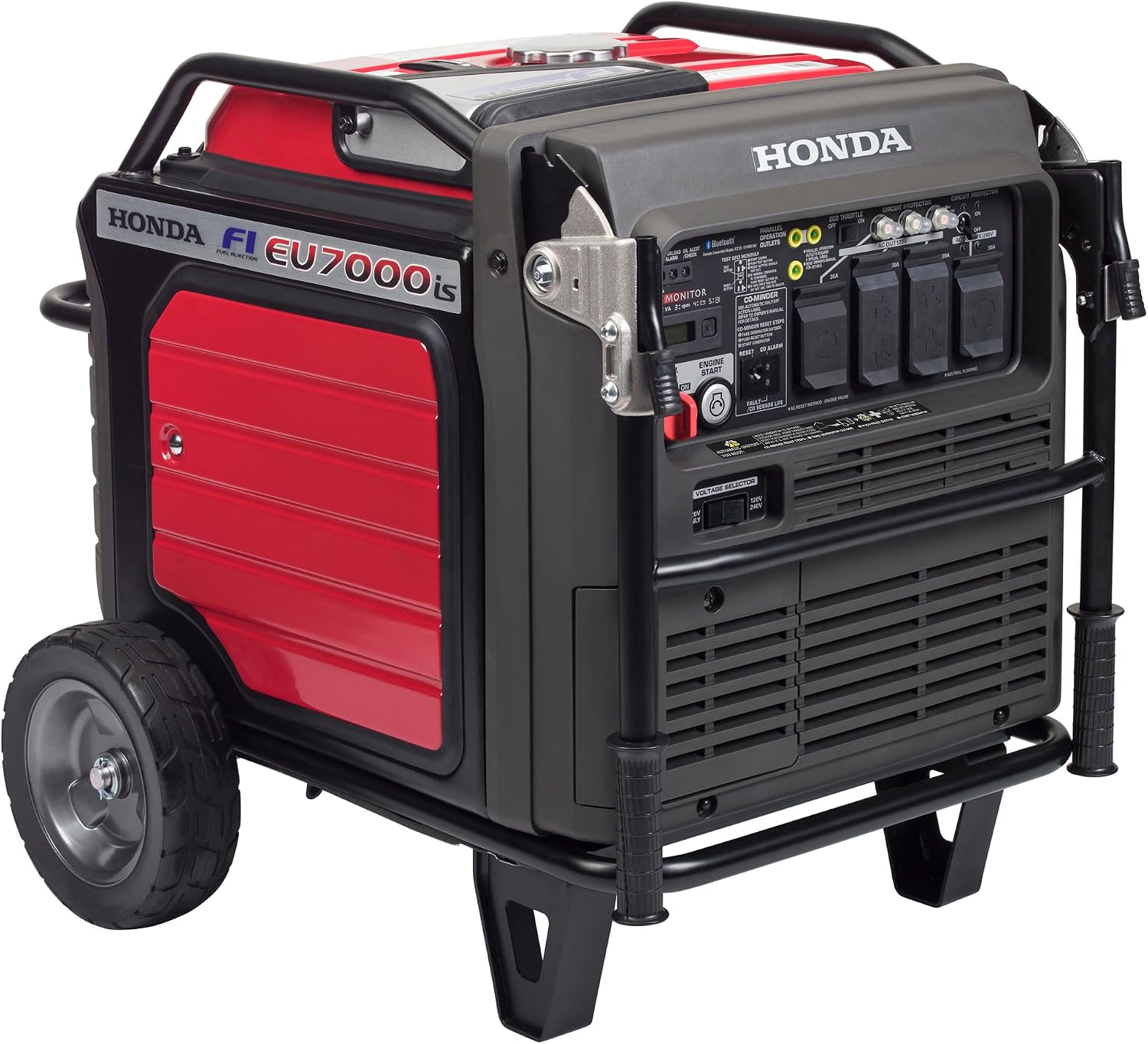 Honda EU7000iS 7000 120/240V Watt Inverter Generator (EU7000ISNAT1X)