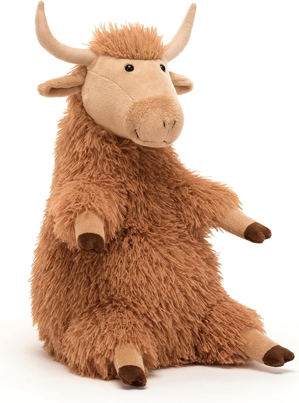 Jellycat Herbie Highland Cow - L: 14 cm x l: 14 cm x h: 26 cm