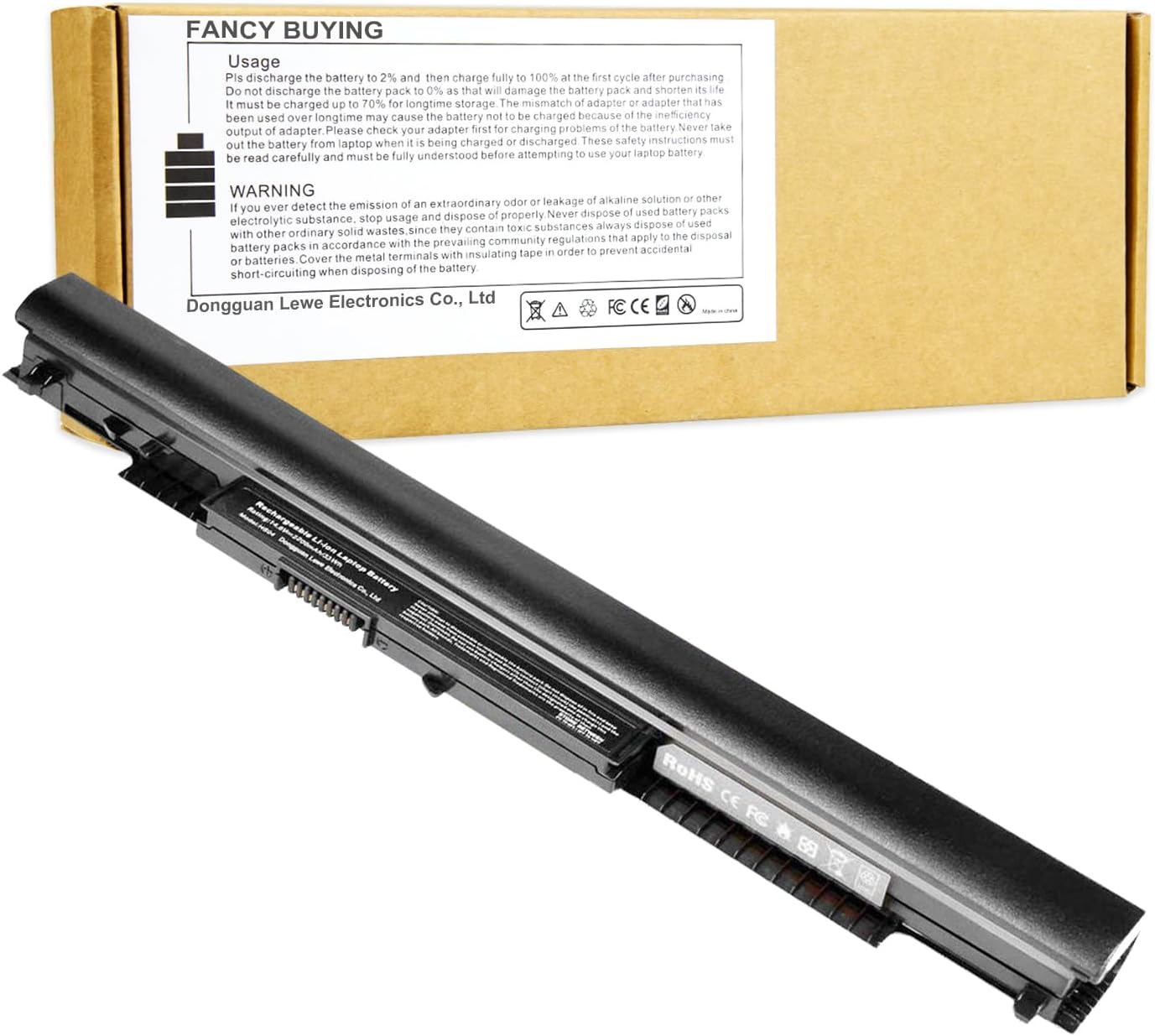 807956-001 Laptop Battery for HP Spare 807957-001 807612-421 807611-421 807611-131 HS04 HS03 HSTNN-LB6U 15-AY039WM 15-AY041WM 15-AY009DX 15-AY052NR TPN-I119 TPN-I120 TPN-I124 240 245 246 250 256 G4/G5