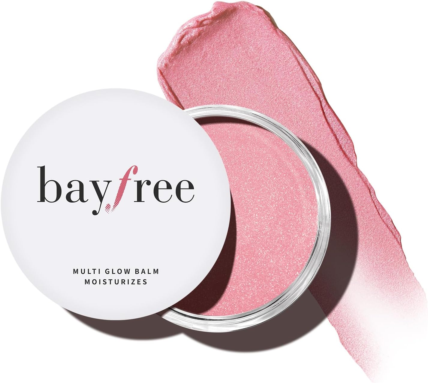 bayfree Multi Glow Balm, Blush for Cheeks, Blusher Hydrating, Lightweight & Blendable Color, Cream Blush Face Makeup, Radiant Finish, Hydrating, 0.63 Oz (Peony Garden)