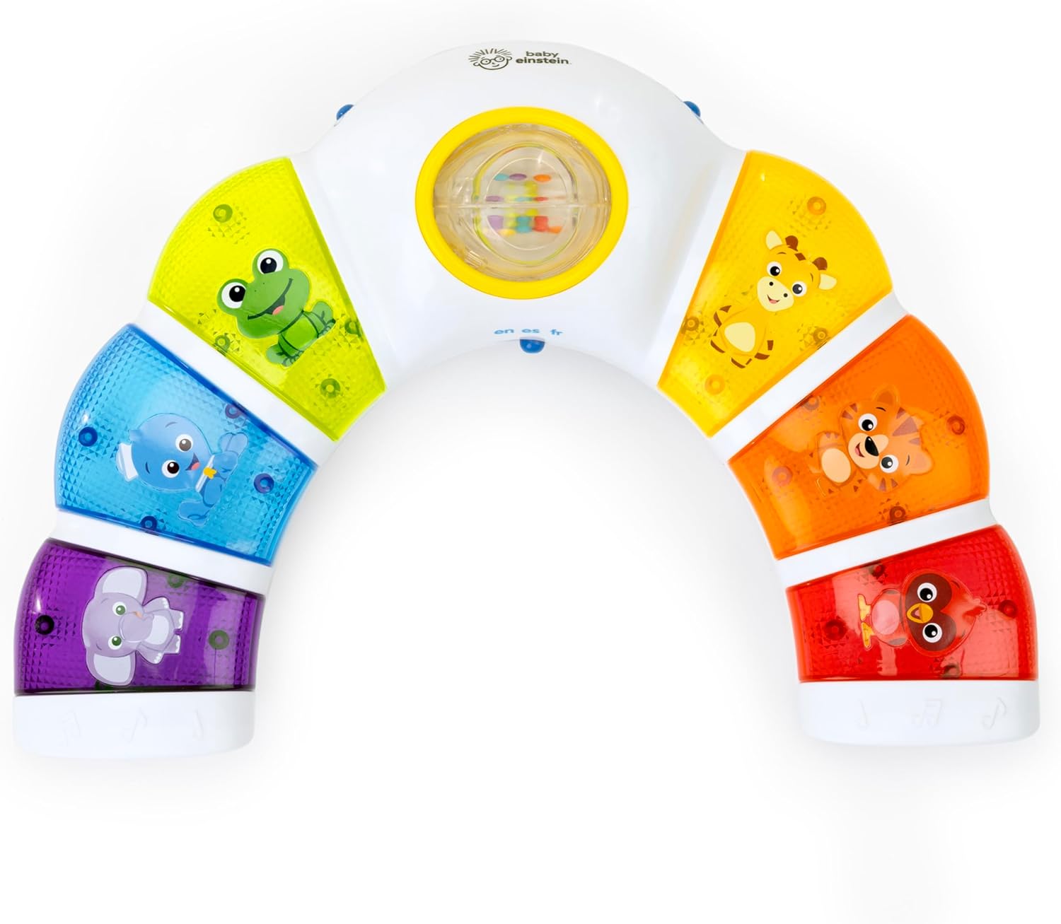 Baby Einstein, Glow & Discover Light Bar Musical Activity Station, Baby Sound Toy to Stimulate Sense, 3 Modes, Tummy Time Toy, Age 3 months+