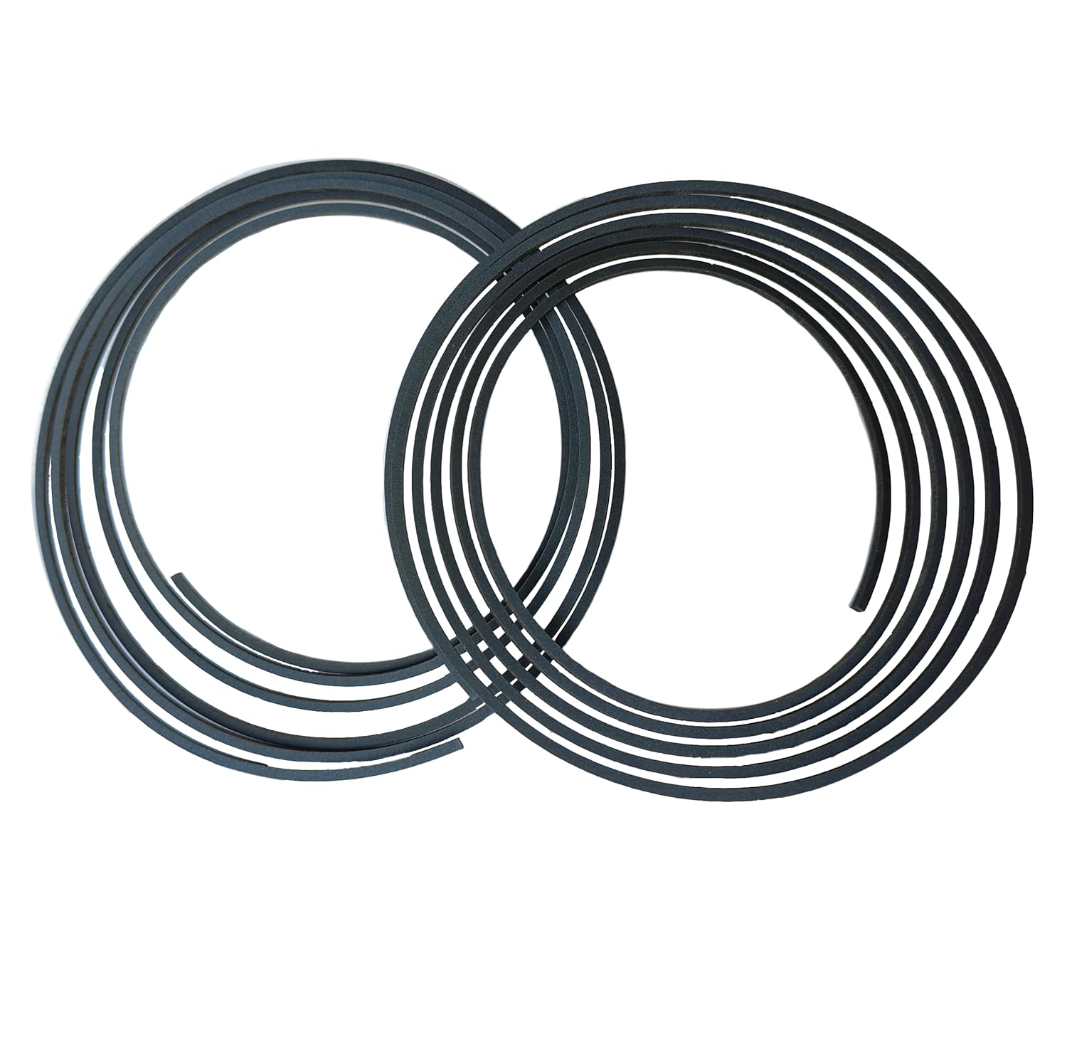 Replacement Tip Seal for Agilent IDP-10 Dry Scroll Pump, Substitute Tip Seal Service kit for Industrial & Scientific Lab Vacuum Pump Rebuild, Alternative for Dry Scroll Pump Repair, 1 set (2 Pcs) Grey