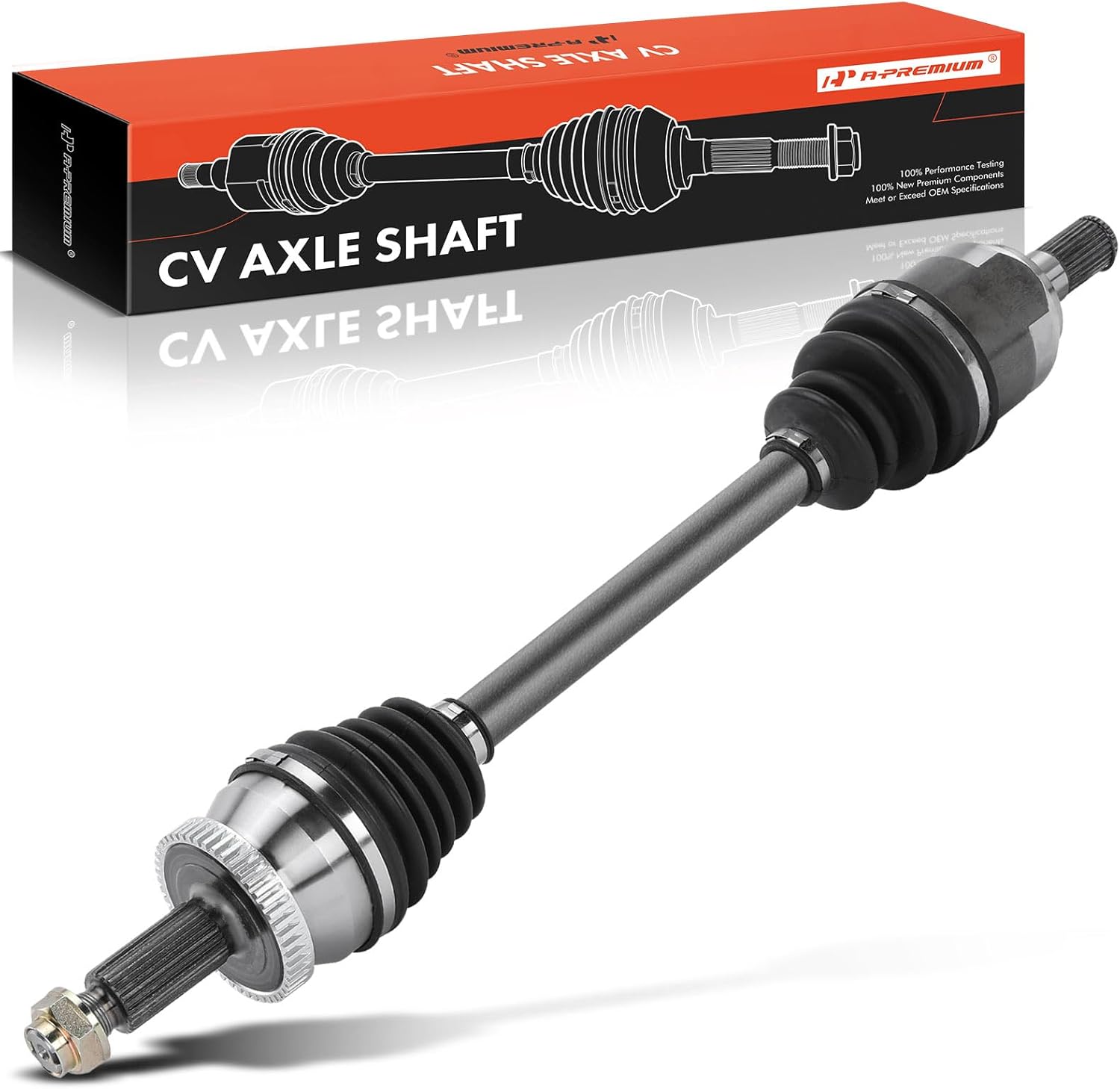 A-Premium CV Axle Shaft Assembly Compatible with Hyundai Sonata 2015-2019 & Kia Optima 2016-2020, L4 2.4L Gas, Front Left Driver Side, Replace# 60-3829, 49500C2210