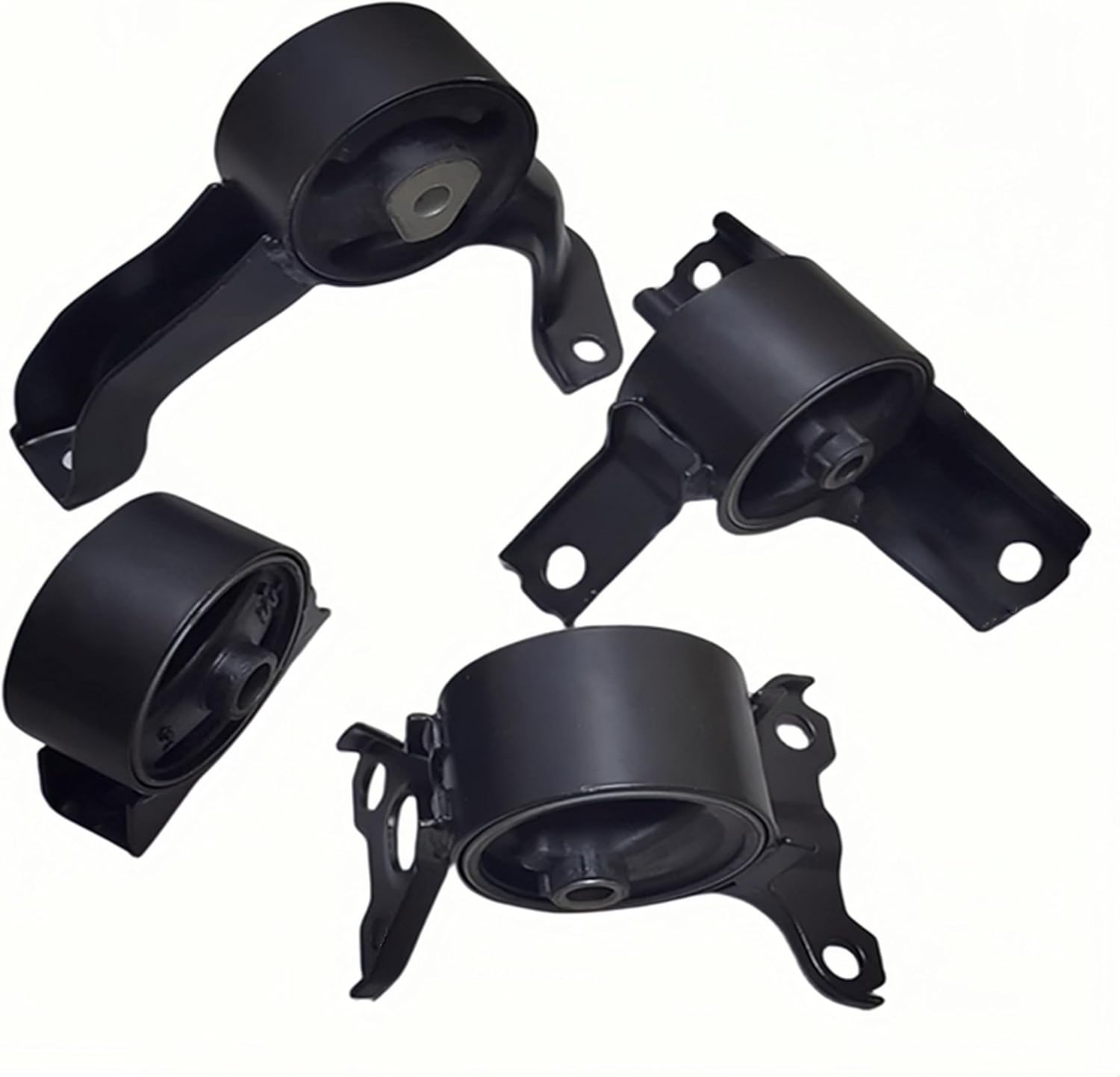 Engine Motor Mount Set for 2007 2008 2009 2010 2011 2012 2013 2014 2015 2016 2017Je-ep Compass & Patriot 2.0L 2.4L 2007 2008 2009 2010 2011 2012 Do-dge Caliber Replace A5415 A5416