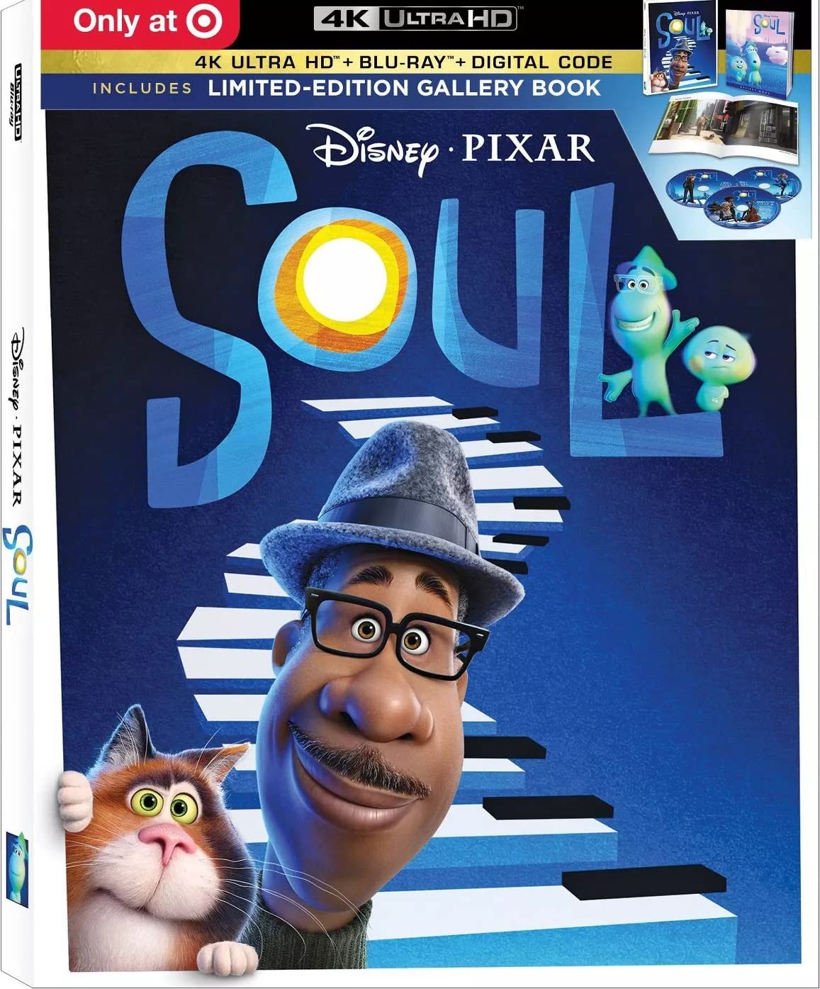 Soul [Target Exclusive 4K Ultra HD + Blu-ray + Limited Edition Gallery Book]