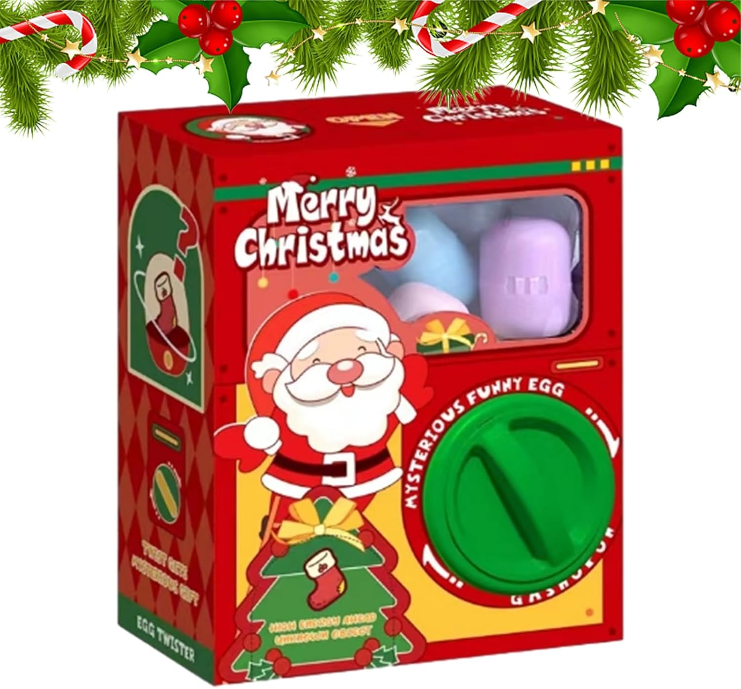 ZORQ Vending Machine - Christmas Prizes Toy Machine - Funny Creative Interesting Christmas Egg Machine With Trendy Stuff For Kids Boys & Girls 3-5 Christmas