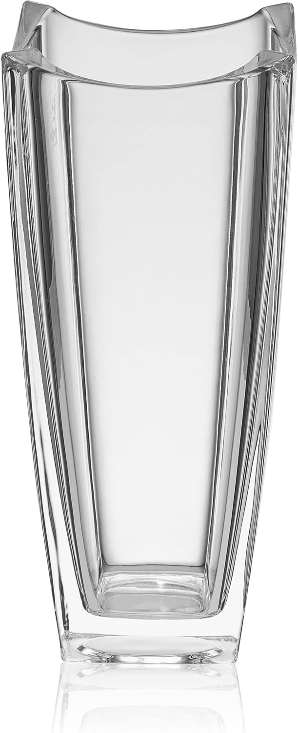 Mikasa Baron Crystal Vase, 11.75 Inch