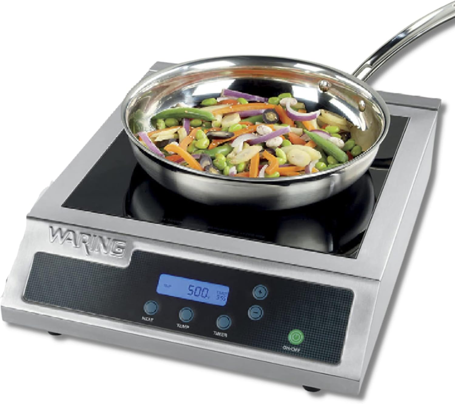 Waring Commercial WIH400 Hi-Power Induction Electric Countertop Range Burner