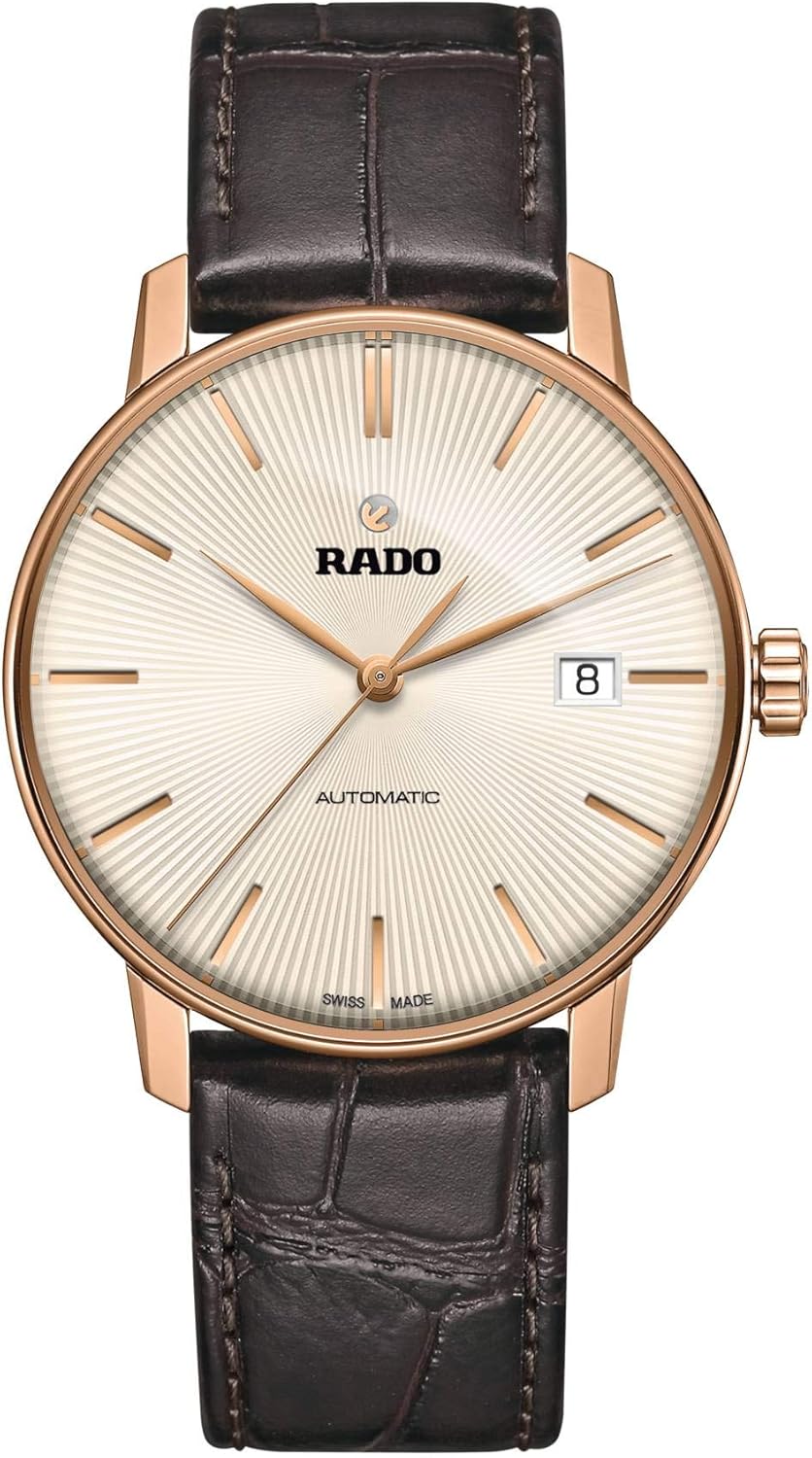 Rado Unisex Coupole Classic Leather Swiss Automatic Watch