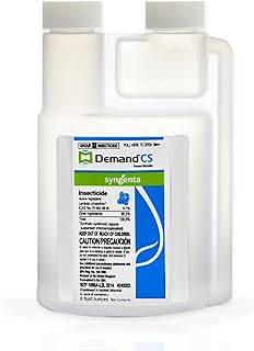 Demand CS Insecticide - Contains iCAP Technology for Long-Lasting Pest Control, 8-oz. Sprayable Insecticide, Effective Against Over 30 Pests, Formulated for Indoor & Outdoor Use