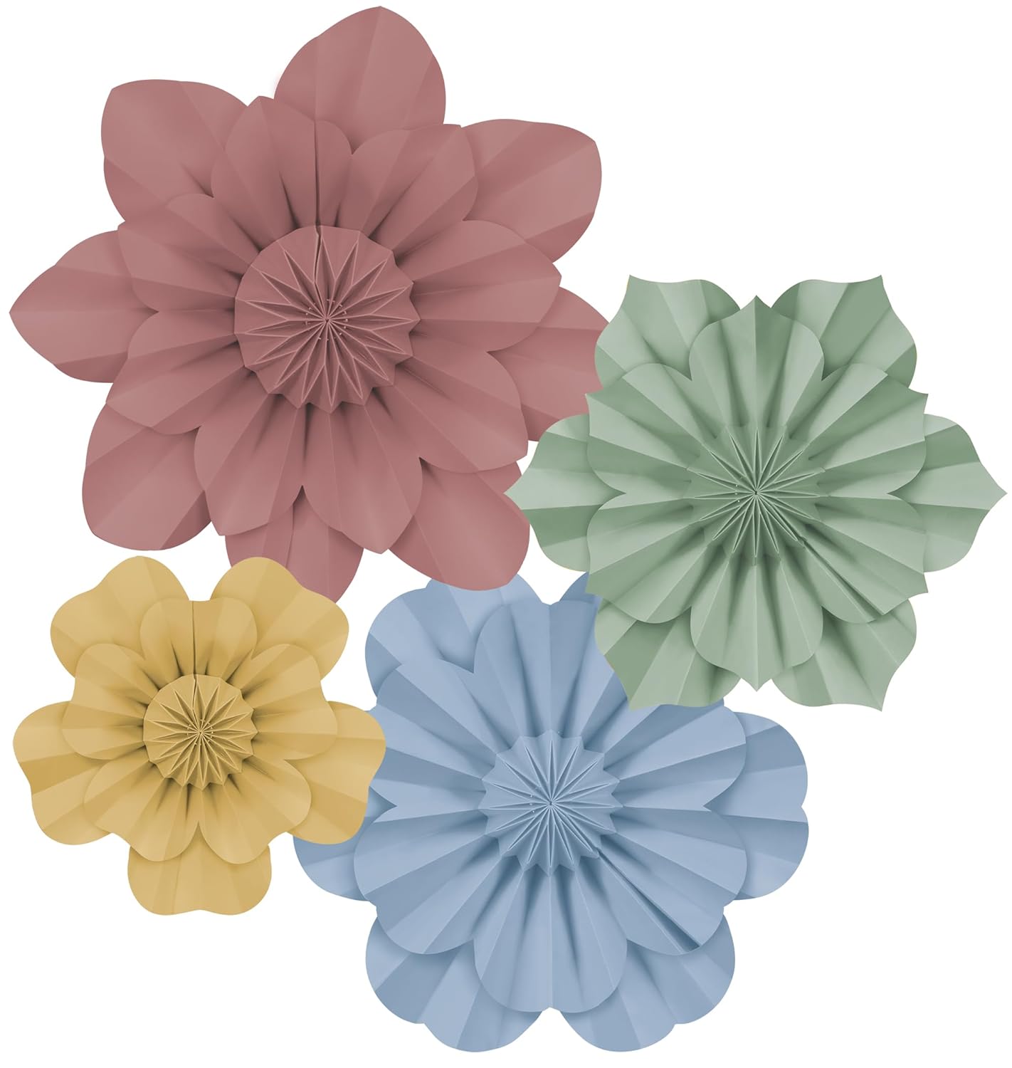 Teacher Created Resources Cottage Charm Paper Flowers Premade Decorations for Party Photo Backdrops, Classrooms Walls, Showers and Birthday Celebrations (TCR8353)