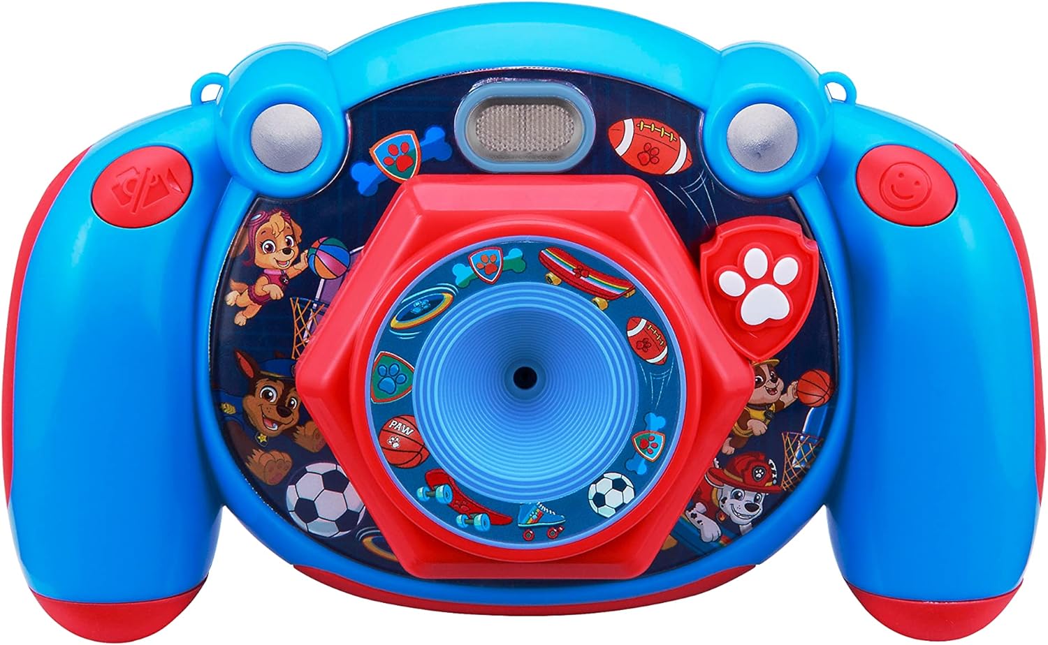eKids Paw Patrol Children's Camera with Photo and Video Function, Child-Friendly Digital 2MP Camera with Cool Sticker & Editing Functions, For Girls from 3 Years