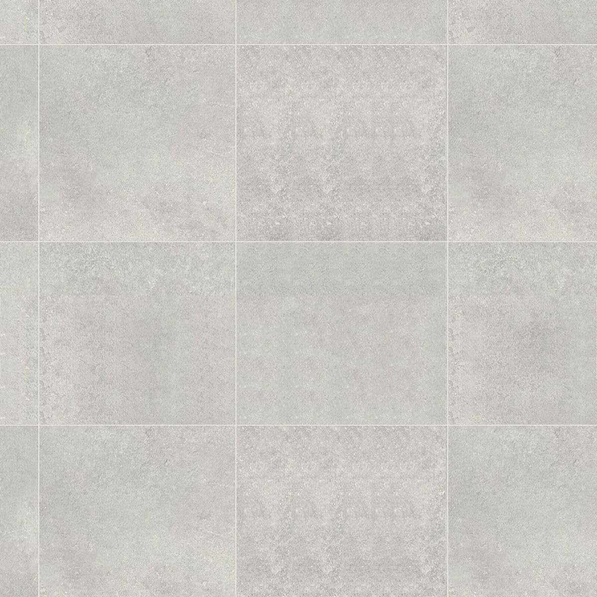 Silver Stone Effect Anti-Slip Vinyl Flooring For LivingRoom, Hallways, Kitchen, 3.8mm Vinyl Sheet, Waterproof Lino Flooring-1m(3'3") X 4m(13'1")-4m²