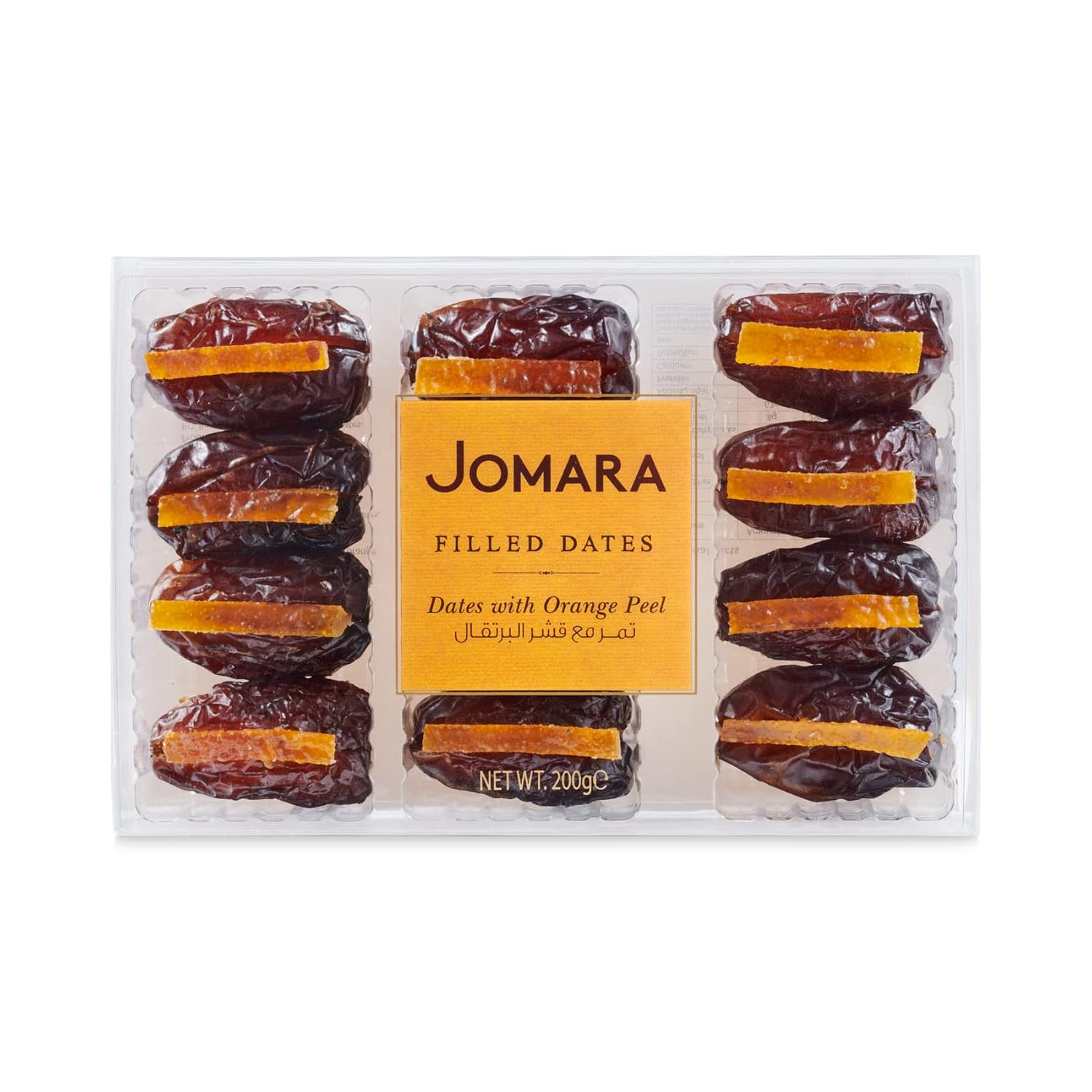 Jomara Dates Filled w/ Orange Peel