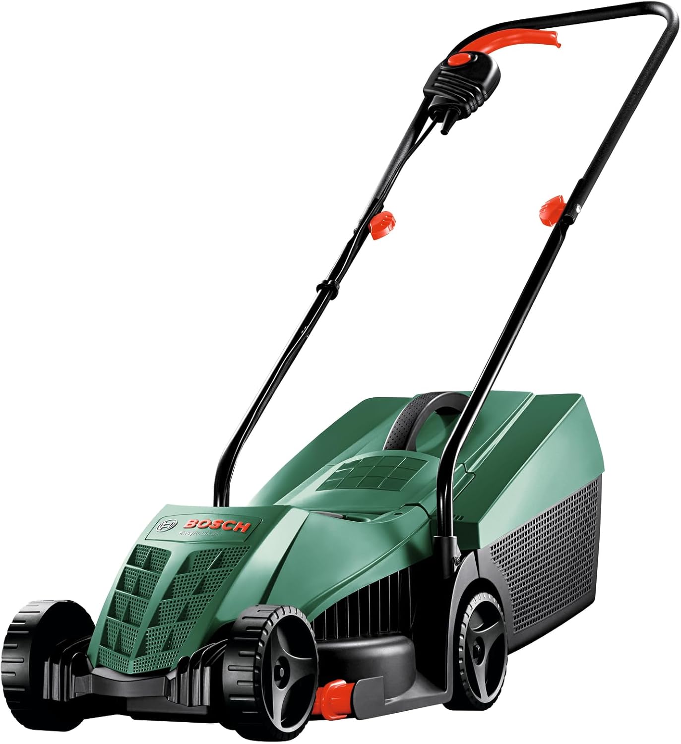 Bosch Corded Lawnmower EasyRotak 32-220 (1200 W Motor Power, Cutting Width: 32 cm, 31-Litre Grass Box, Extra 32cm Sharp Blade, Suitable for Quick and Easy Mowing with Tidy Edges) - Amazon Exclusive