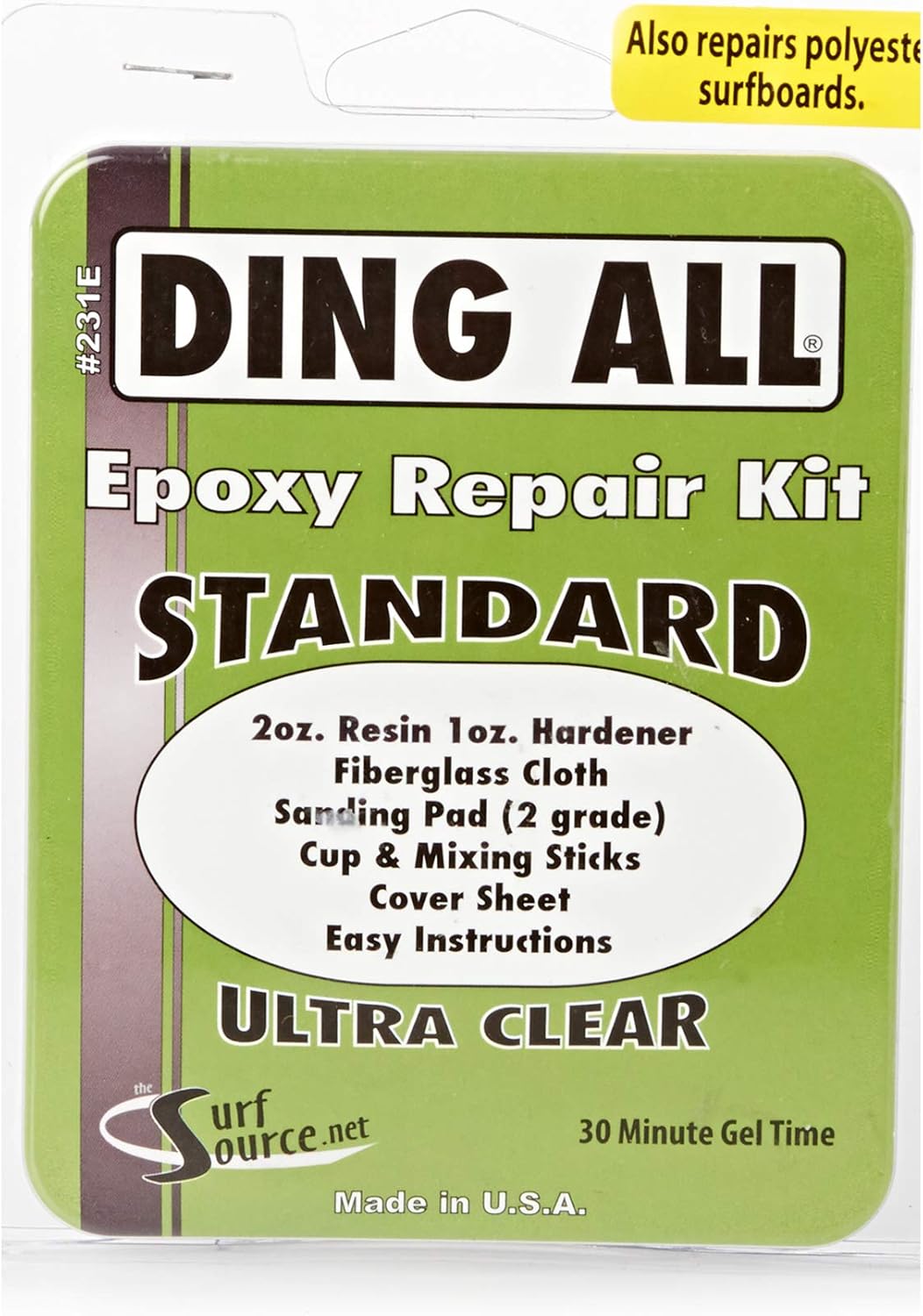 Ding All Standard Epoxy 2oz Repair Kit #