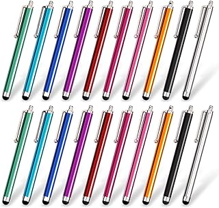 homEdge Stylus Set of 20 Pack, Universal Capacitive Touch Screen Stylus Compatible with iPad, iPhone, Samsung, Kindle Touch, Compatible with All Device with Capacitive Touch Screen – 10 Color