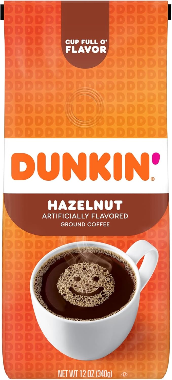 Dunkin' Donuts Ground Coffee - Hazelnut (340.2g)