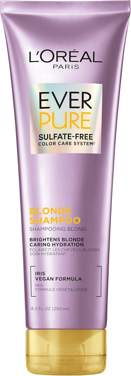 L'Oreal Paris EverPure Blonde Shampoo Sulfate Free, 8.5 fl. oz. 8.5 Fluid Ounce