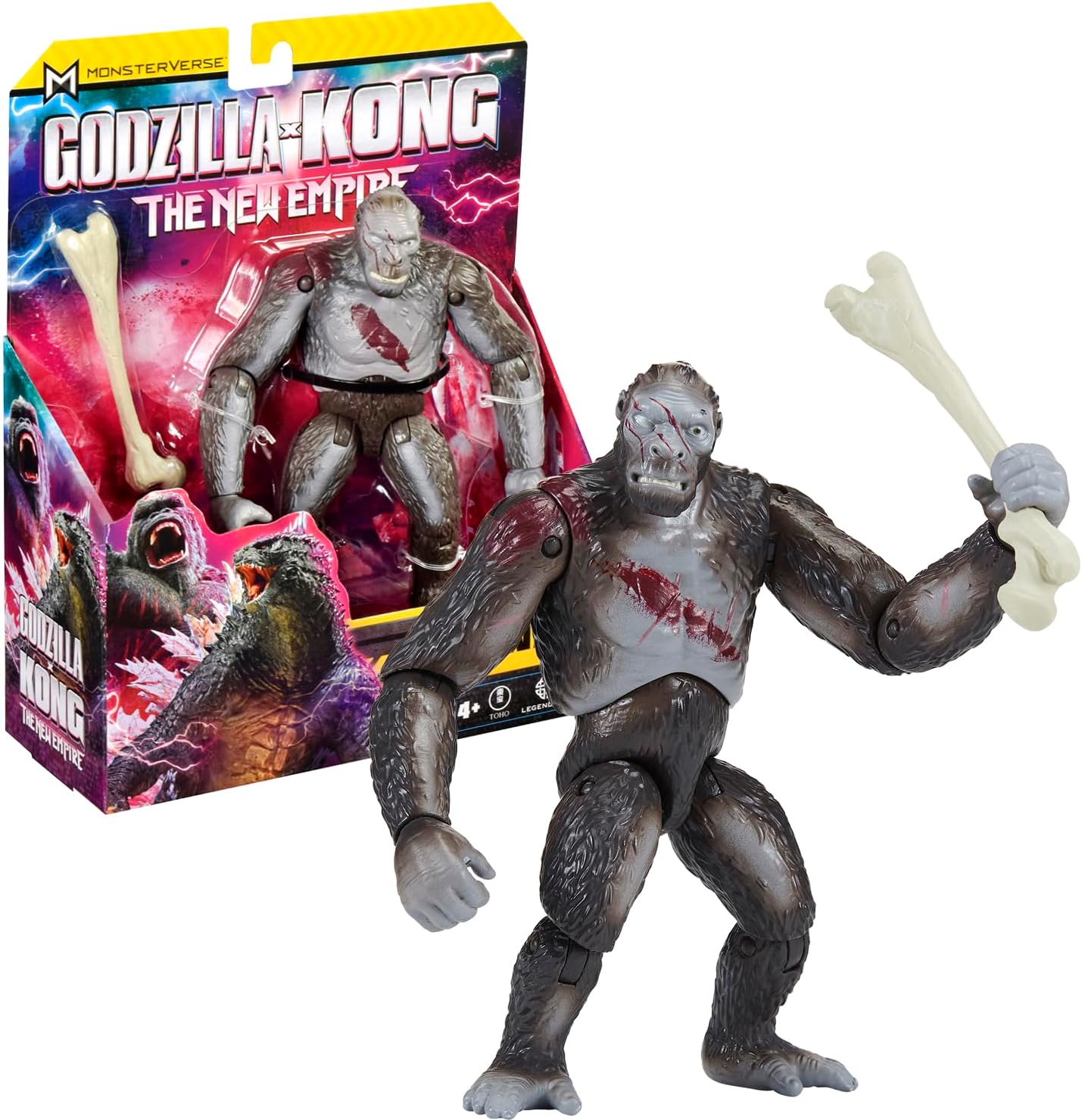 MonsterVerse Godzilla x Kong: The New Empire, 6-Inch One-Eye Action Figure Toy, Iconic Collectable Movie Character, Suitable for Ages 4 Years+