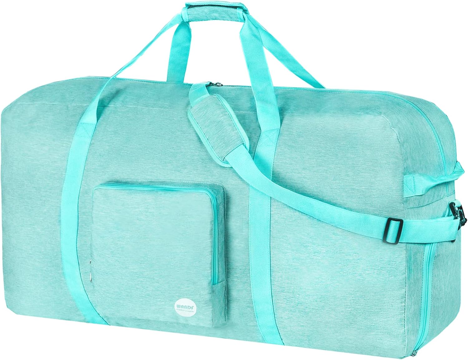 WANDF Foldable Travel Duffel Bag 60-120L Duffle Carry on for Women and Men