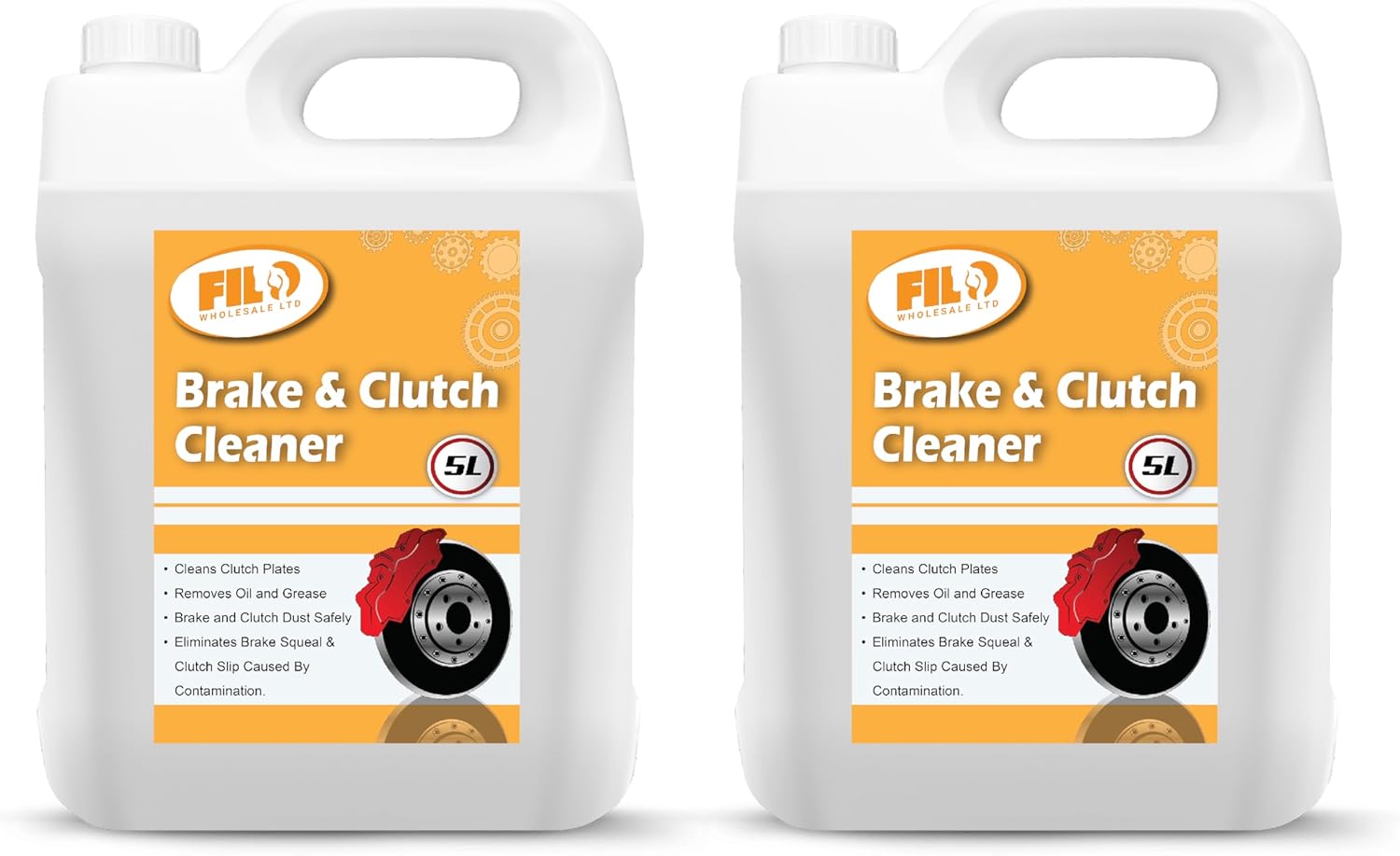 Filo Brake and Clutch Cleaner 10L (2x5l) – Dust, Grease, and Oil Remover! Powerful Cleaning, Precision Degreasing, and Rust Removal for Peak Automotive Performance.
