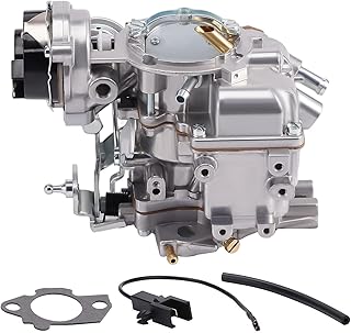 maXpeedingrods 1 Barrel Carburetor Carb for Ford 4.9L 300 Cu/4.1L 250 Cu/3.3L 200 Cu Engine 1965-1985 for Bronco Fairmont Granada Econoline F100 F150 F250 F350, Automatic Choke