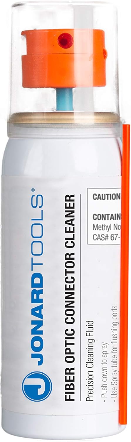 Jonard Tools FCF-3 Nonflammable Fiber Cleaning Fluid for Cleaning Bare Fiber, Connector End-Faces, and Electronic Components