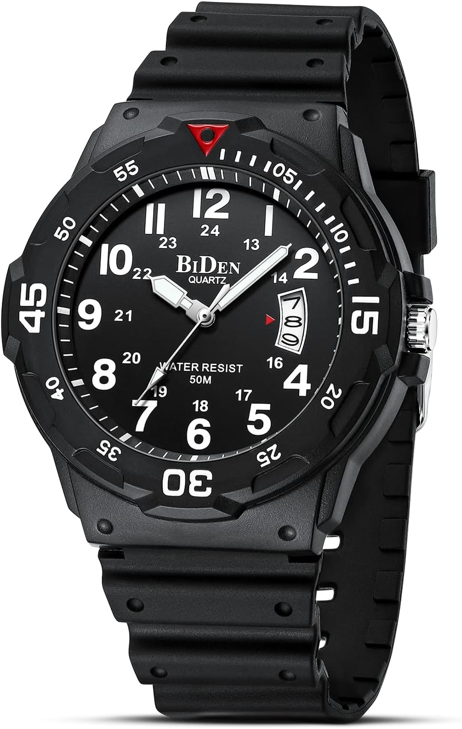 HANPOSH Mens Watches Analog Quartz Watches Men 30M Waterproof Watch Fashion Casual Mens Designer Wrist Watch with Date