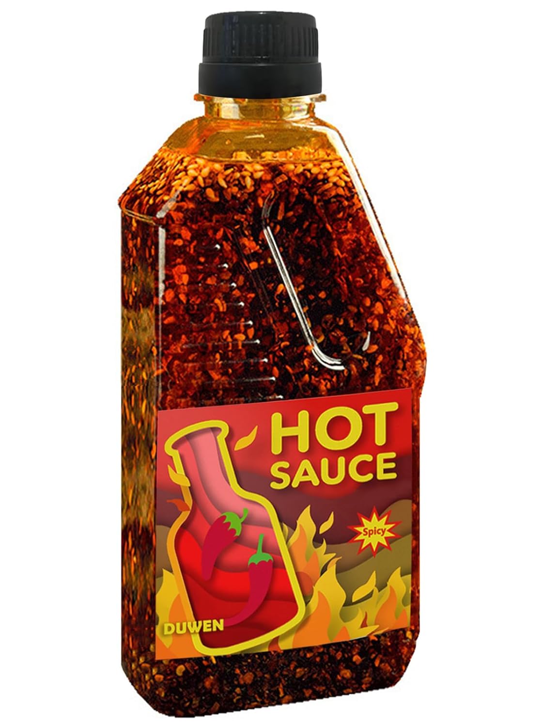 XXLarge Extra Hot Chili Oil Super Spicy Chilli Sauce Asian Roasted Birds Eye Cayenne Pepper Oil for Ramen/Chinese Cooking, All-Natural Vegan & Premium ma-la Savory & Good on Everything